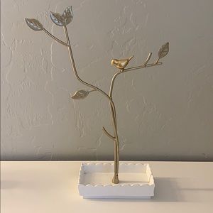 little bird necklace and jewelry holder